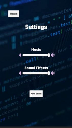 settings for game play